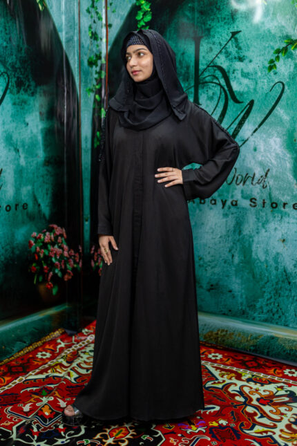 Beautiful Burkha With Elegant Hand Work